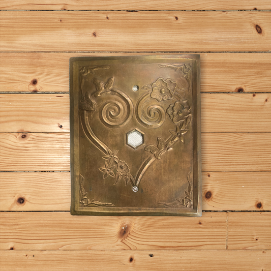 Stamped Brass Wall Plate