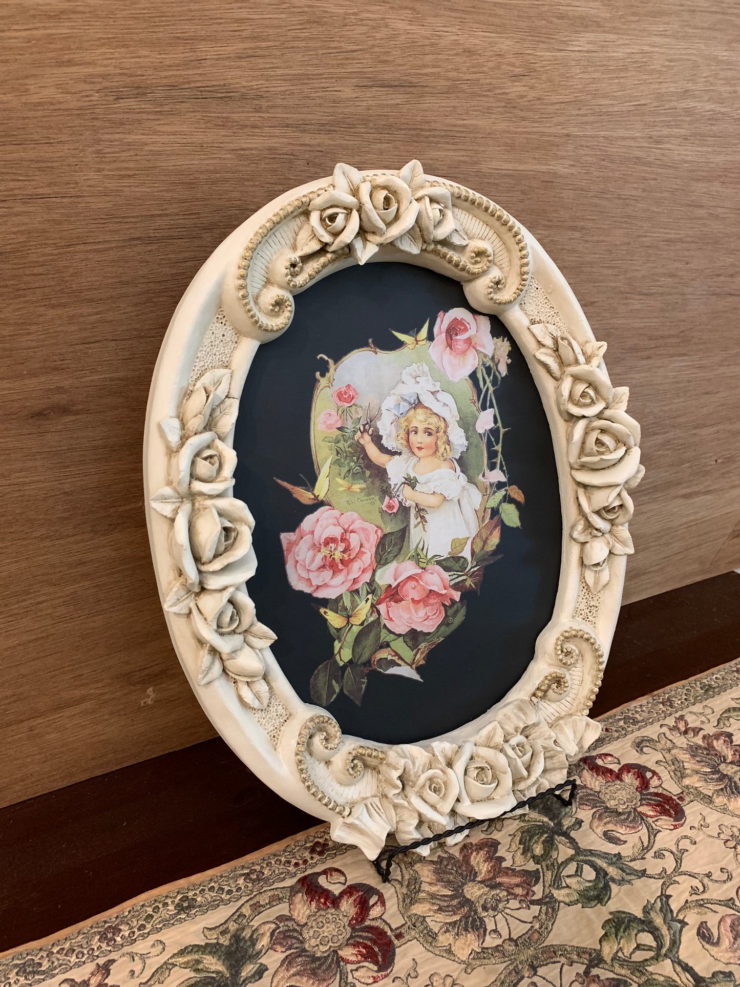 Vintage Inspired Frame with Art